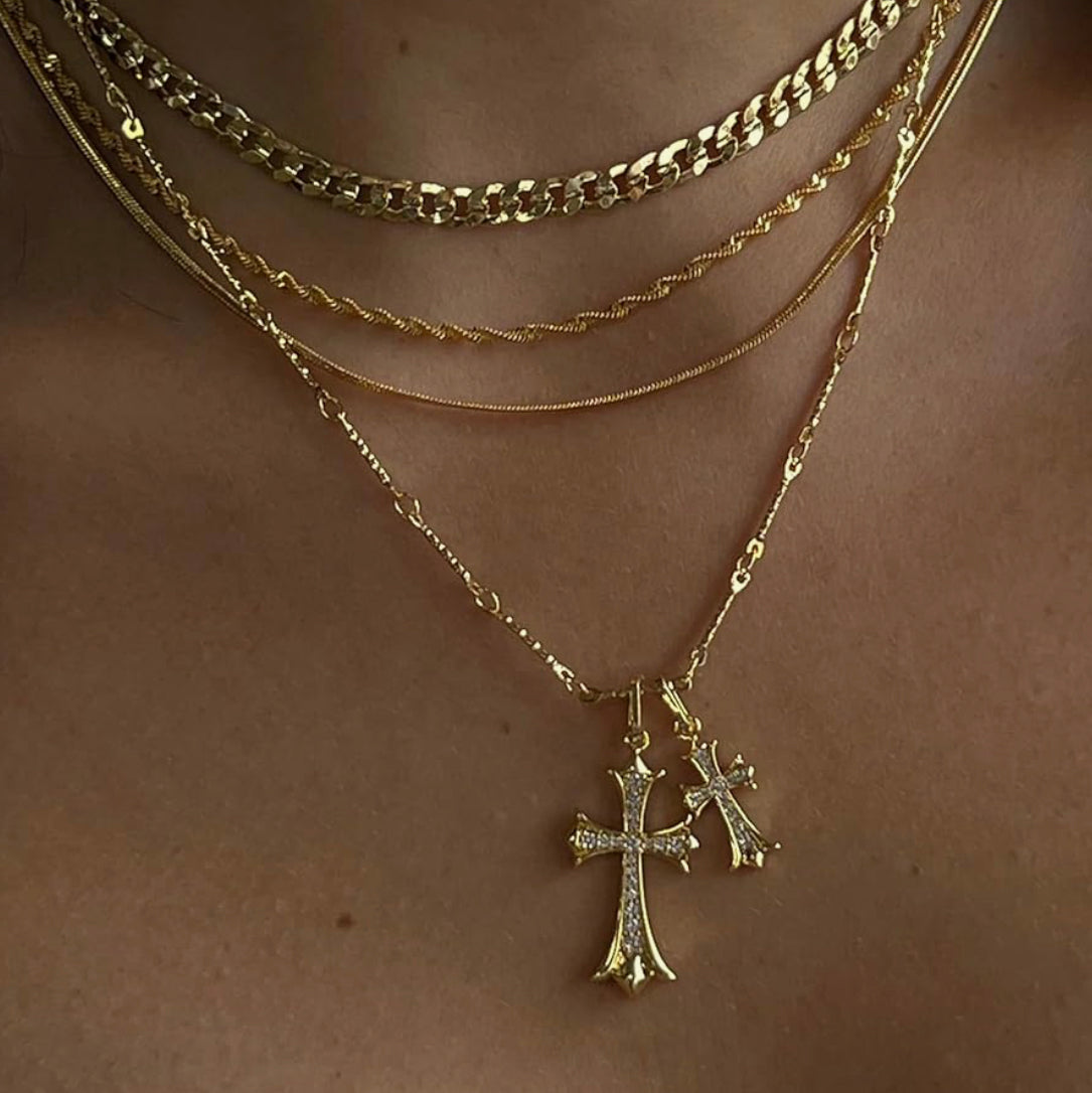 Cross My Heart Necklace